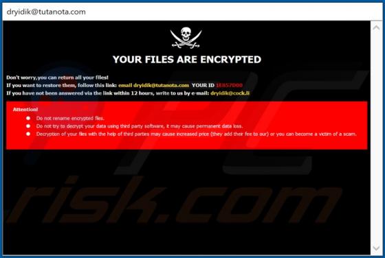 PLEX ransomware