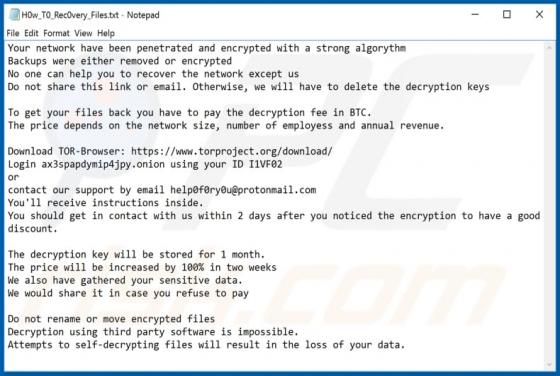 PwndLocker ransomware