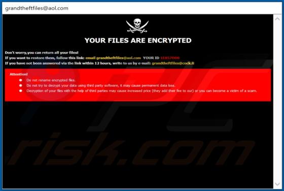 Gtf ransomware