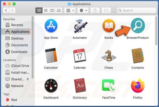 BrowserProduct adware (Mac)