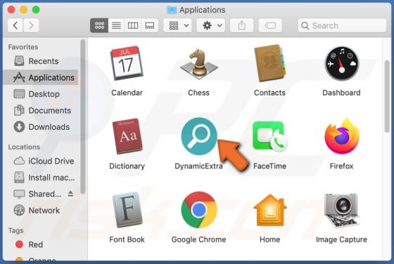 DynamicExtra adware (Mac)