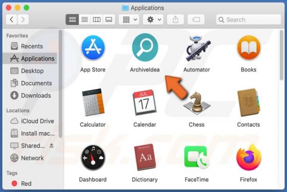ArchiveIdea adware (Mac)