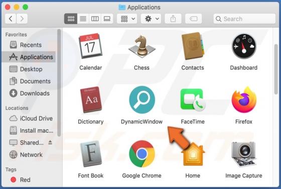 DynamicWindow adware (Mac)