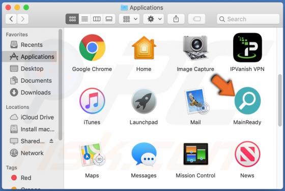 MainReady adware (Mac)