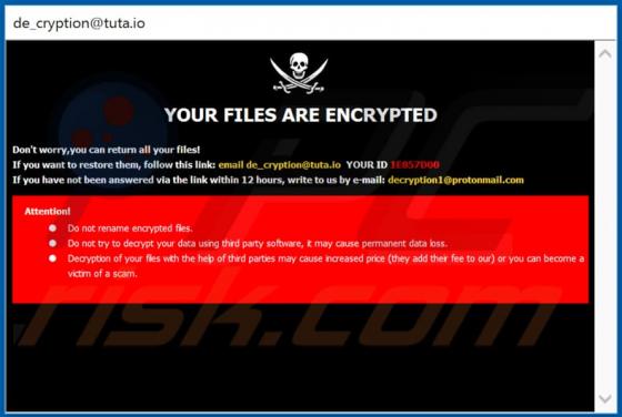 Dec ransomware