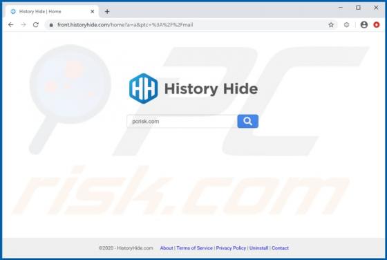 History Hide browserkaper