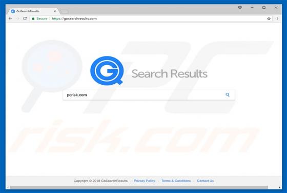 Gosearchresults.com doorverwijzing