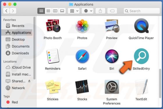 SkilledEntry adware (Mac)
