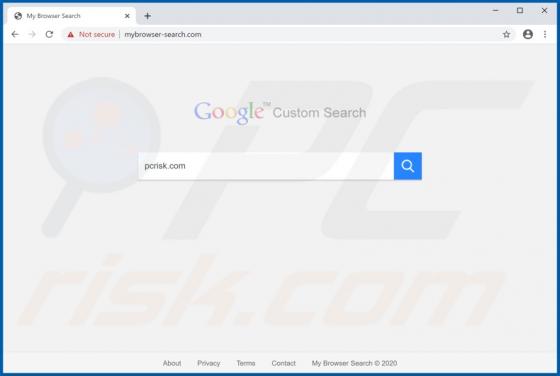 Mybrowser-search.com doorverwijzing