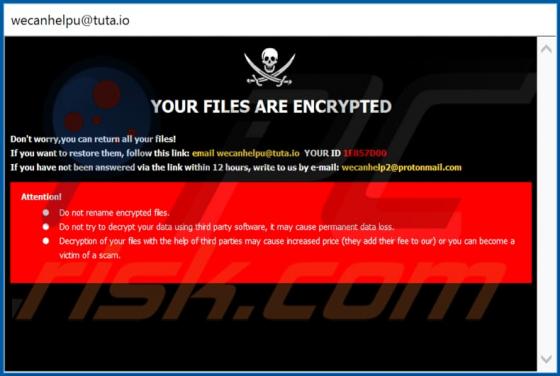 WCH ransomware