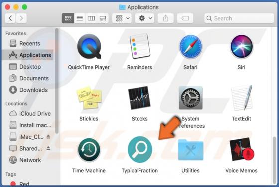 TypicalFraction adware (Mac)