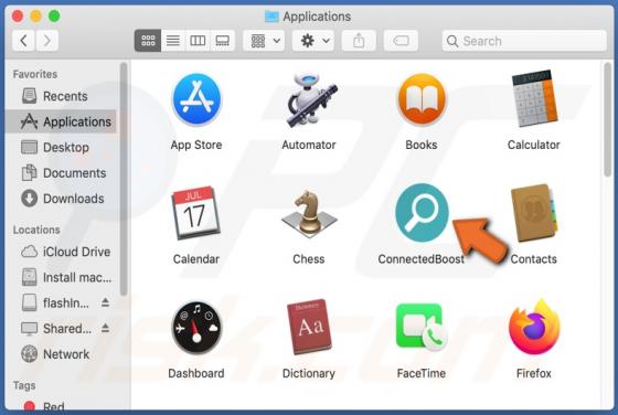 ConnectedBoost adware (Mac)