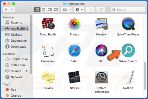 SkilledControl adware (Mac)