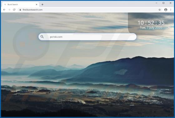 Burst Search browserkaper