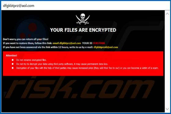 Bmtf ransomware