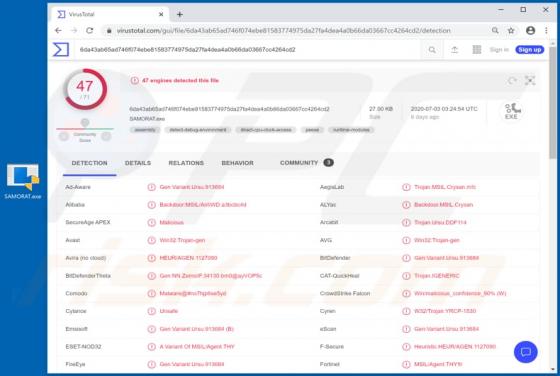 SamoRAT malware