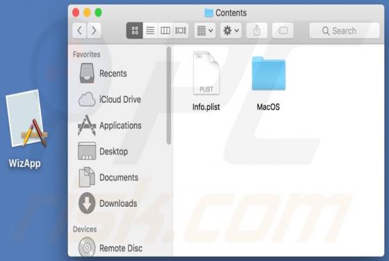 WizApp virus (Mac)